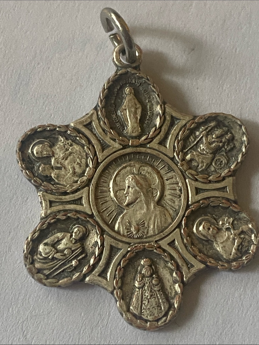Catholicism catholic saints vintage 7 way pendant